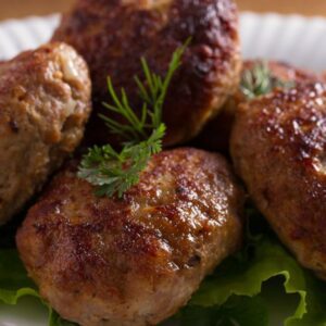 Turkey sage sausage patties