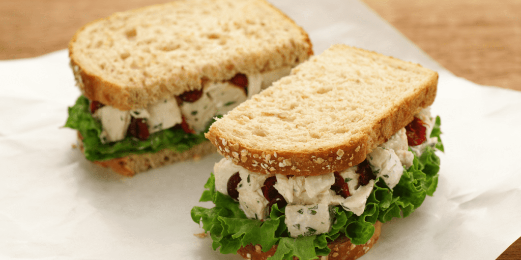 Chicken salad sandwich