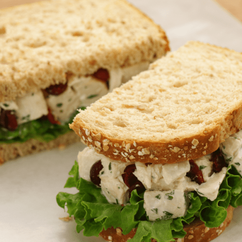 Chicken salad sandwich