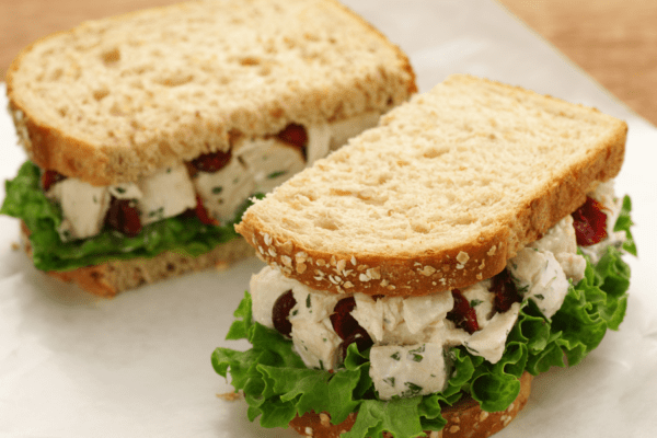 Chicken salad sandwich