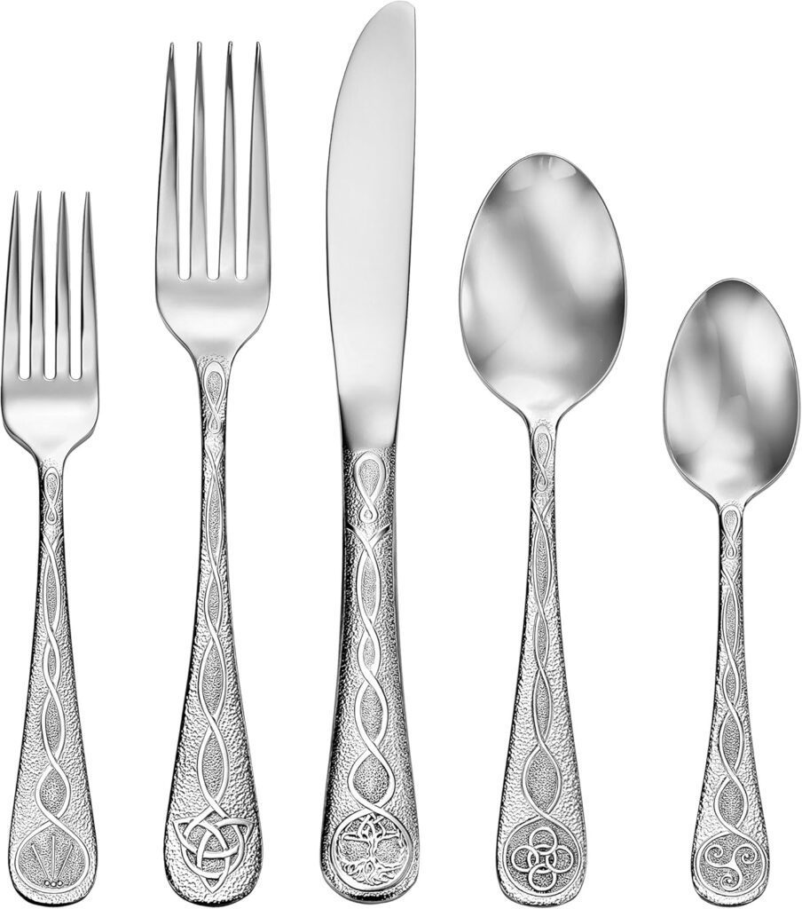 Celtic-Knot-Flatware | The Granite Acorn