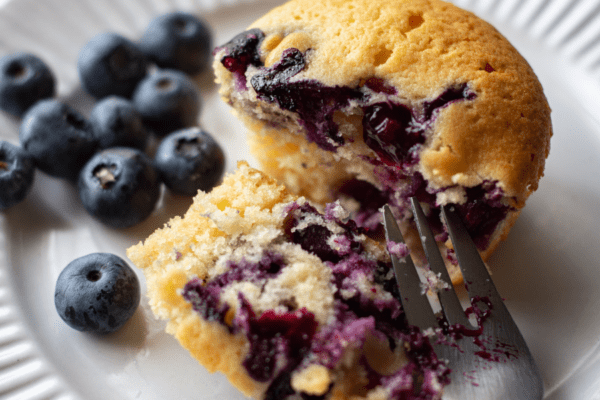 Vegan Blueberry Muffins (1) | The Granite Acorn