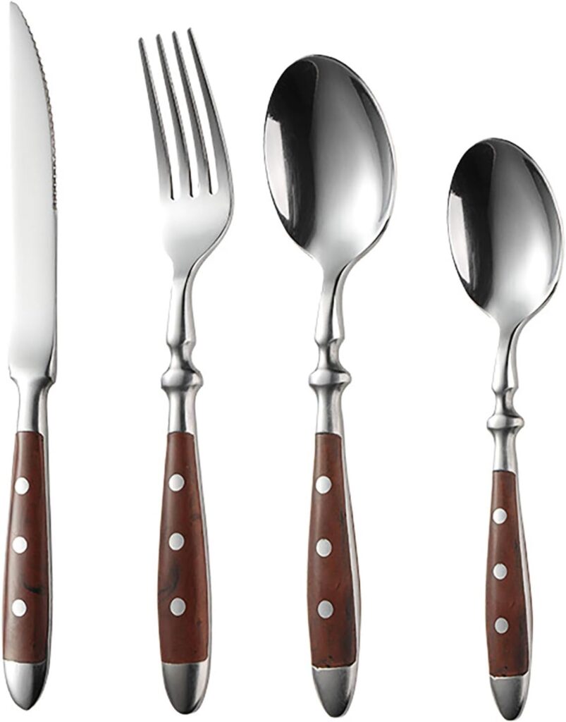 Wood-Handle-Flatware | The Granite Acorn