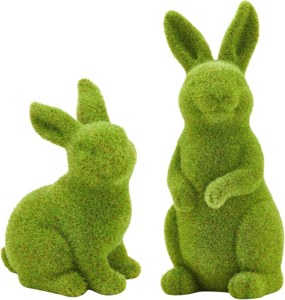 Flocked-Bunnies | The Granite Acorn