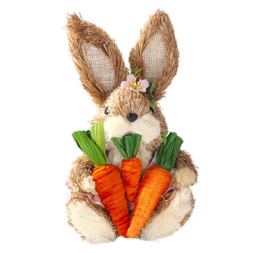 Sisal-sitting-bunny | The Granite Acorn