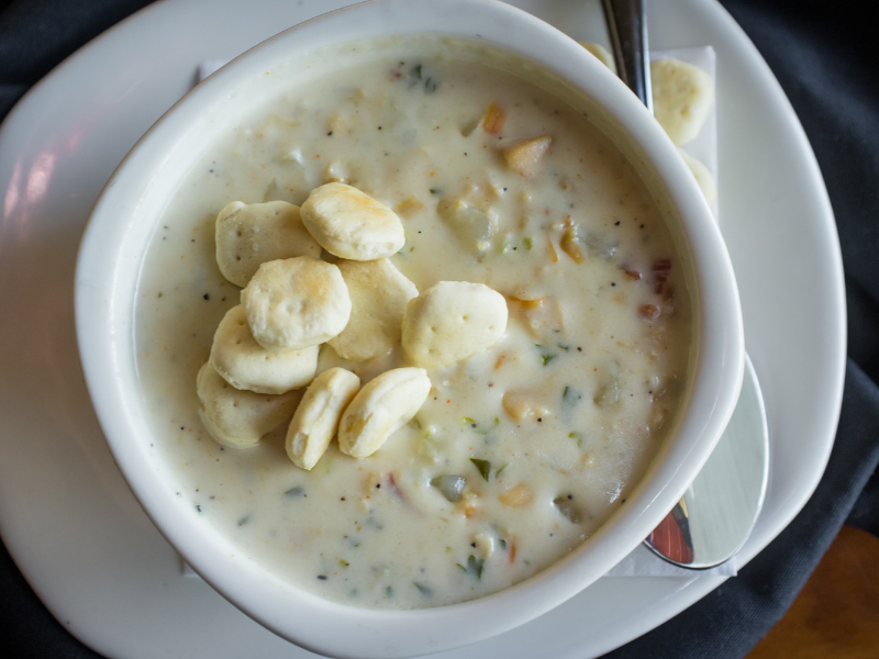 clam chowder | The Granite Acorn