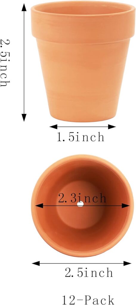 mini-terracotta-pots | The Granite Acorn
